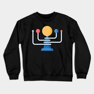 planet spinner icon sticker Crewneck Sweatshirt